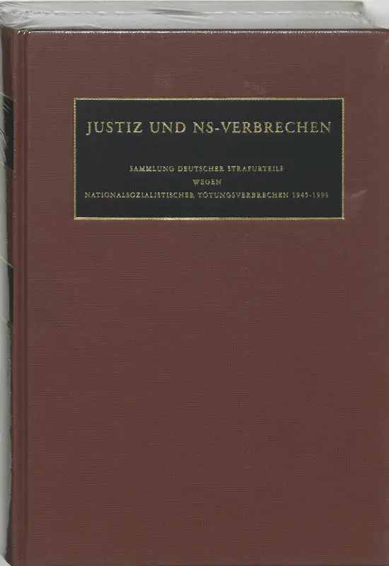 Justiz und NS-Verbrechen