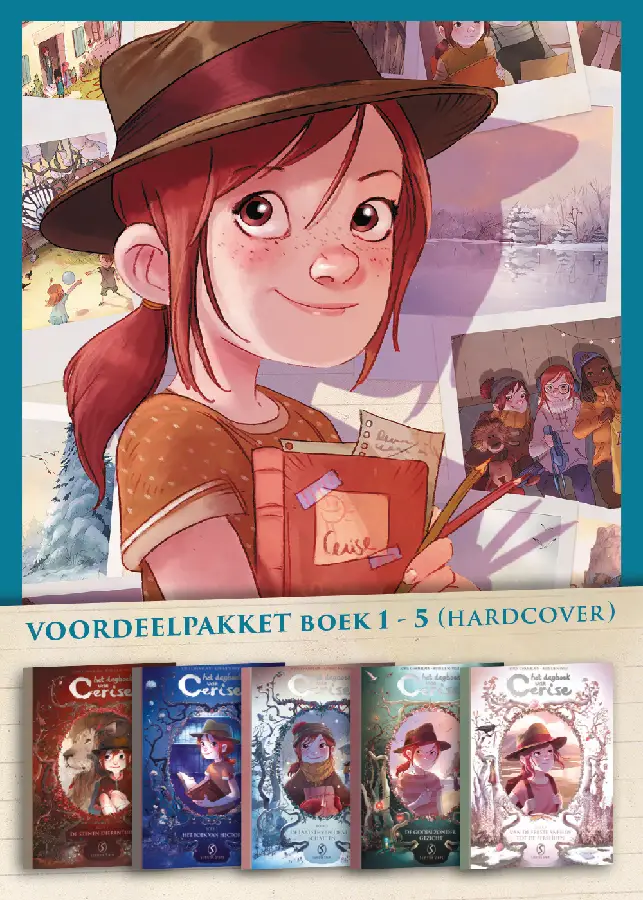 Het dagboek van Cerise: VOORDEELPAKKET 01 tm 05 (hardcover)