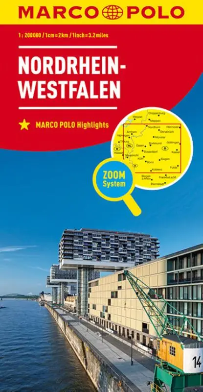 Marco Polo Wegenkaart 05 Nordrhein-Westfalen
