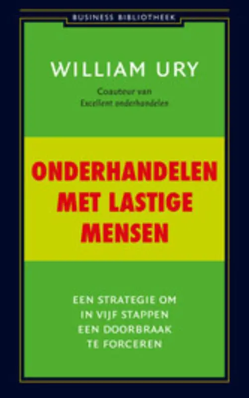 Onderhandelen met lastige