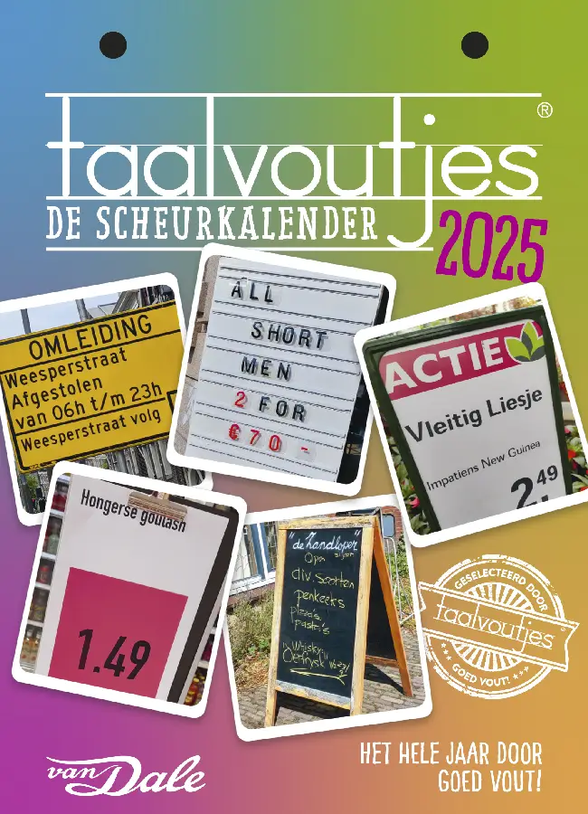 Taalvoutjes De scheurkalender / 2025