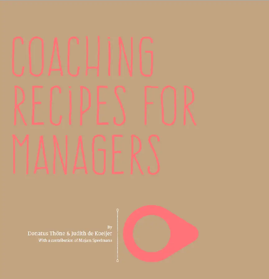 Coaching recipes for managers