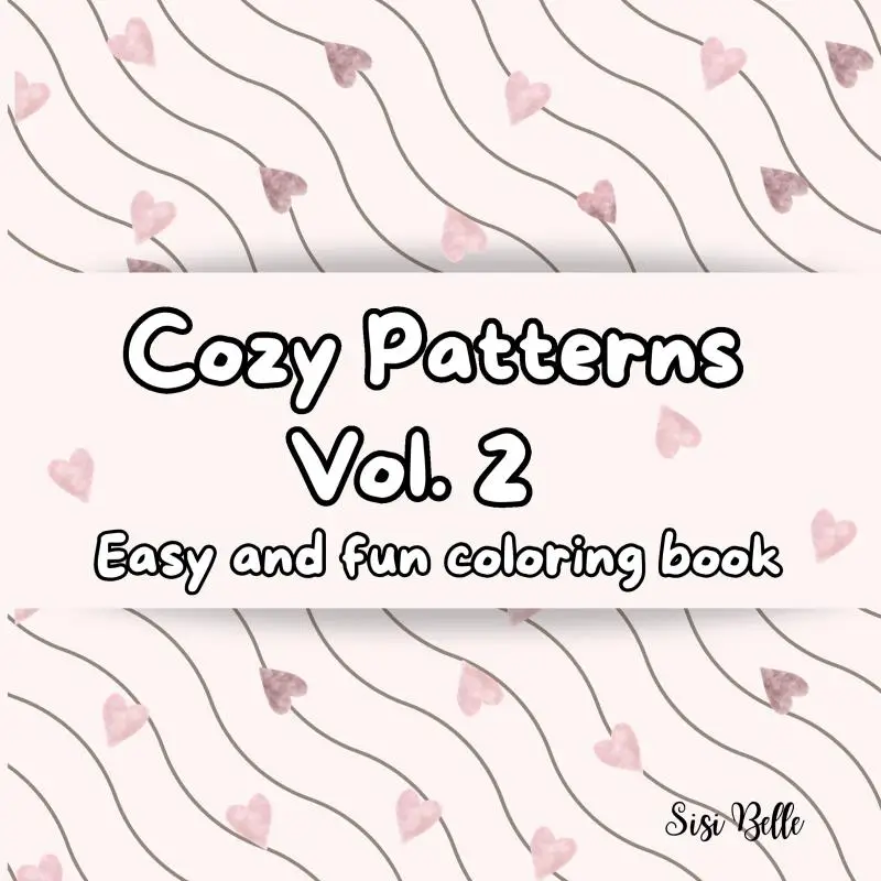 Cozy Patterns Vol. 2 Coloring Book