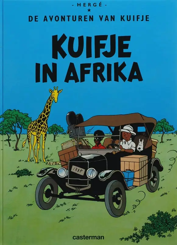 Kuifje in Afrika / druk H