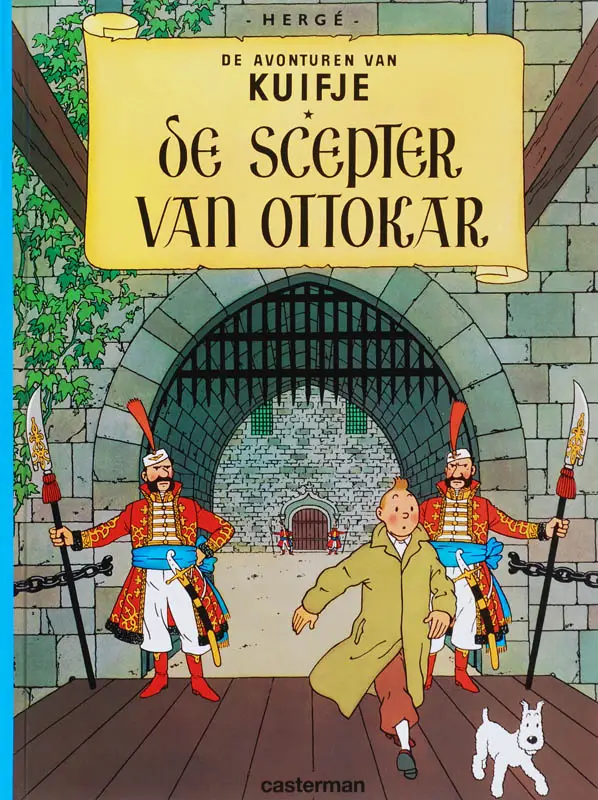 Kuifje / 7 de scepter van