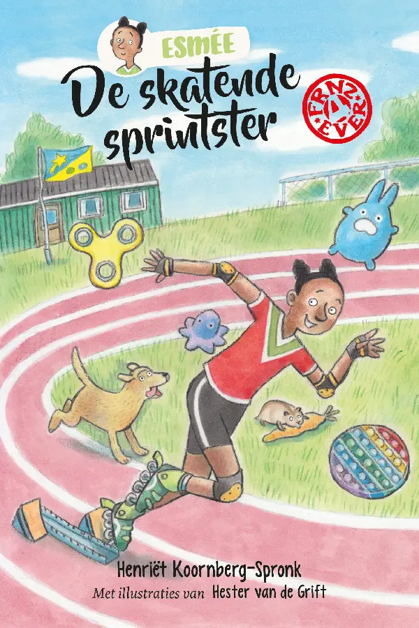 De skatende sprintster