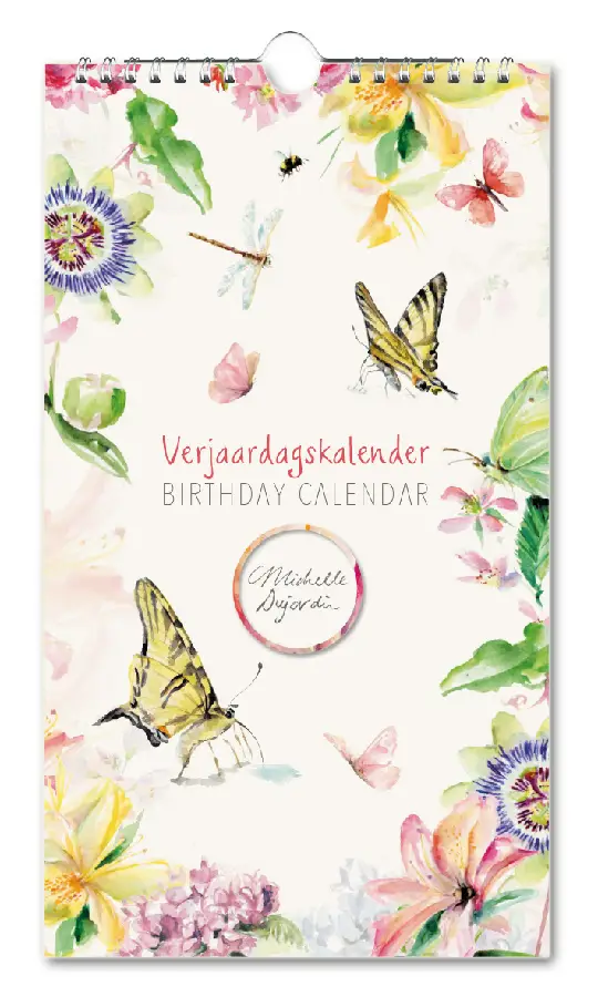 Verjaardagskalender: Passion for Butterflies, Michelle Dujardin