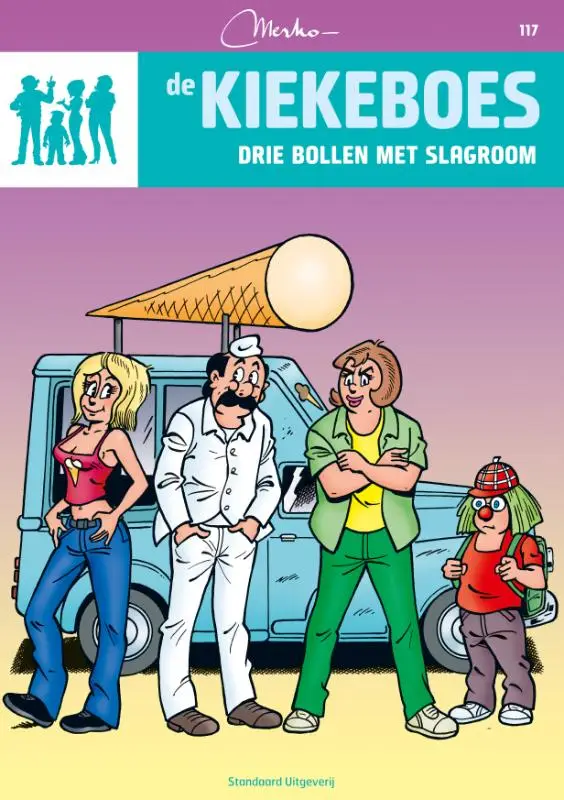 Drie bollen met slagroom