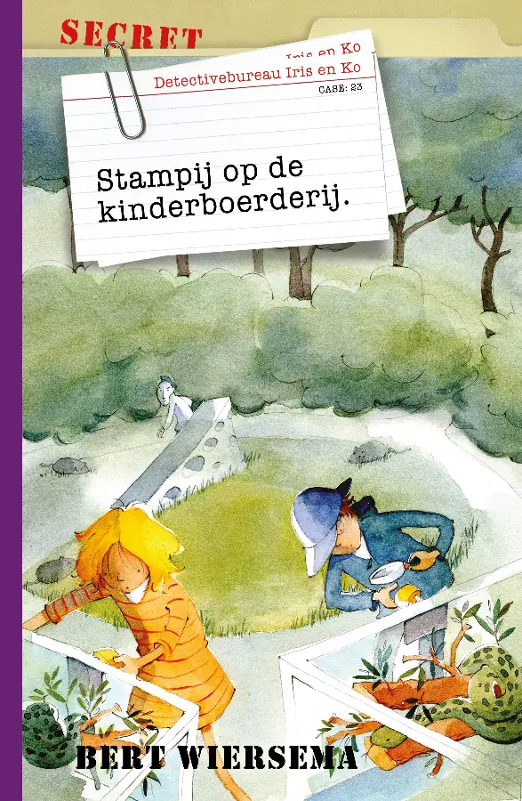 Detectivebureau Iris en Ko 23 - Stampij op de kinderboerderij