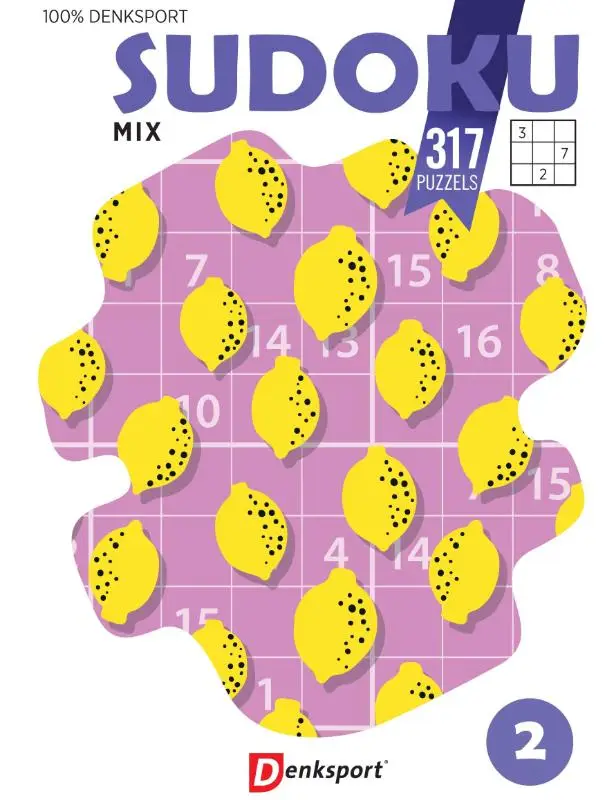 Denksport puzzelboek Sudoku Mix 2