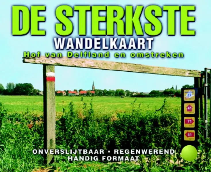 De sterkste wandelkaart Hof van Delfland