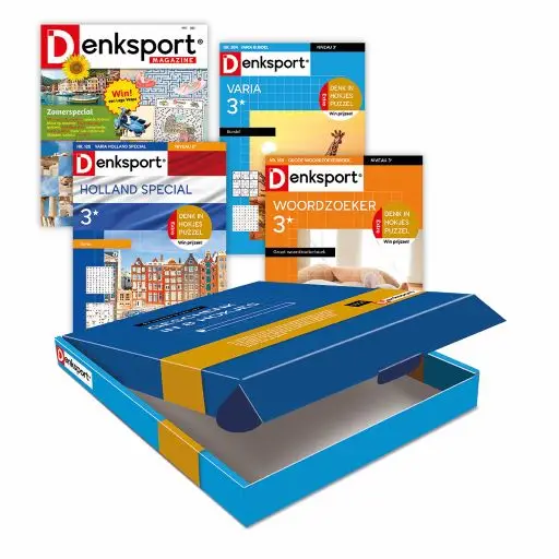 Denksport Vakantie cadeaubox