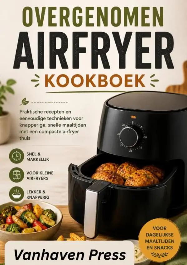 OVERGENOMEN AIRFRYER KOOKBOEK