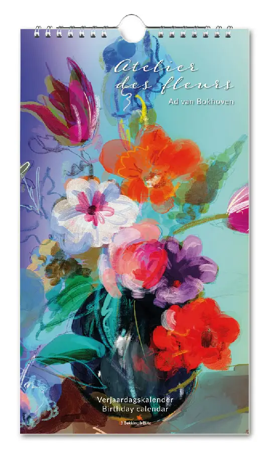 Verjaardagskalender: Ateliers des fleuris, Ad van Bokhoven