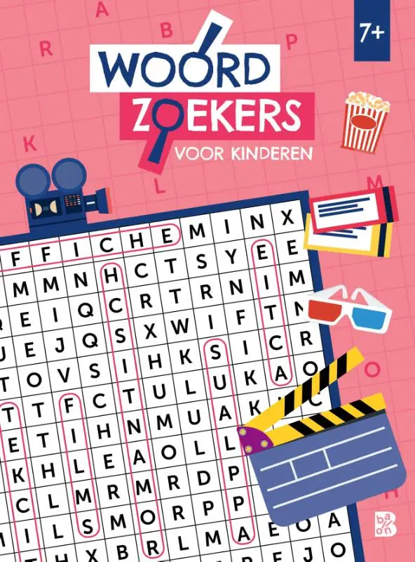 Woordzoekers voor kinderen / 7+