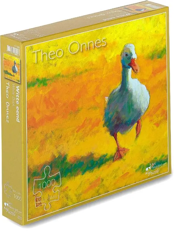 Theo Onnes - Witte eend- Puzzel 1000 stukjes