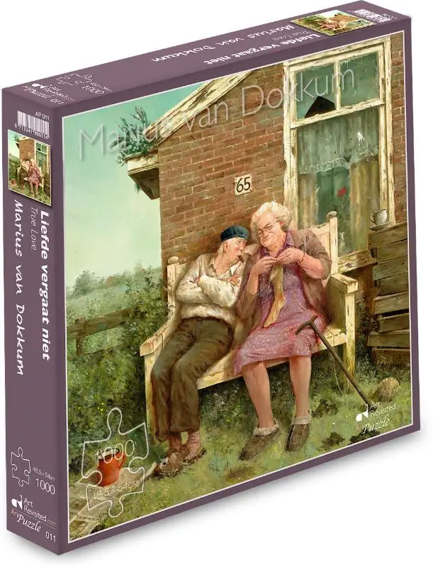 Marius van Dokkum-Liefde vergaat niet Puzzel 1000 stukjes