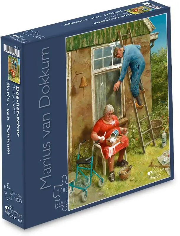 Marius van Dokkum- Doe het zelver- Puzzel 1000 stukjes
