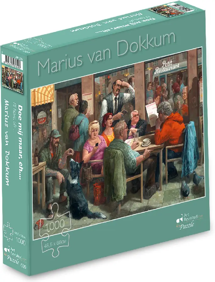 Marius van Dokkum - Doe mij maar, eh...  -  Puzzel 1000 stukjes