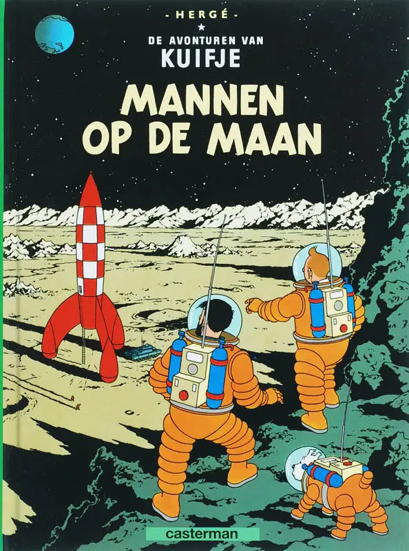 Mannen op de maan Kuifje