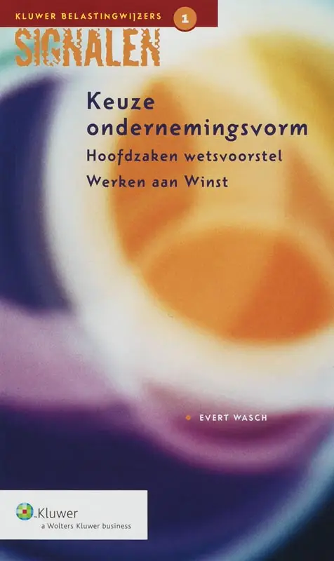 Keuze ondernemingsvorm /