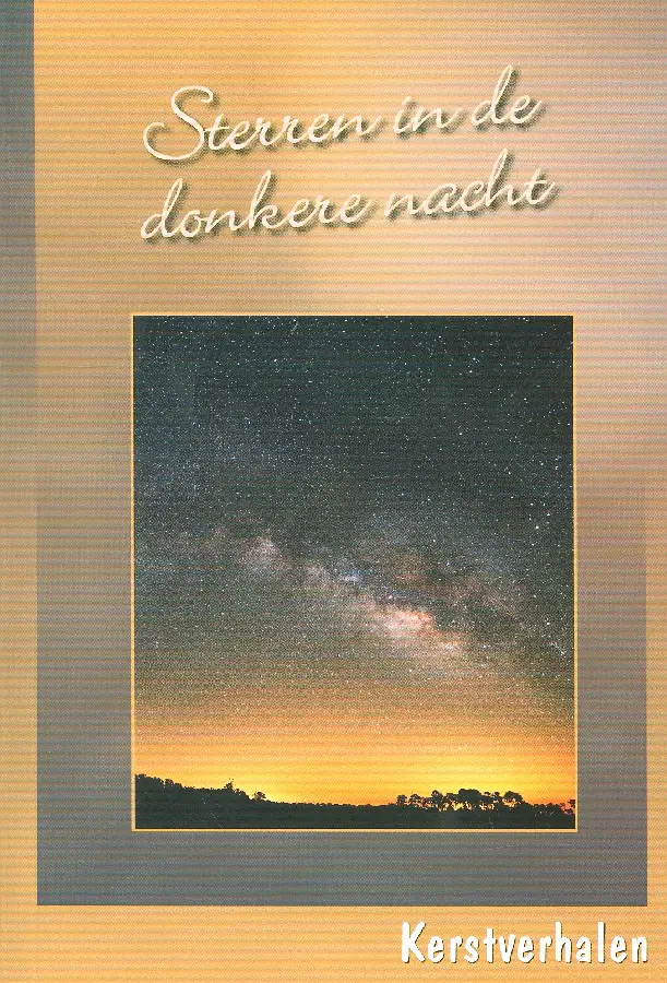 Sterren in de donkere nacht