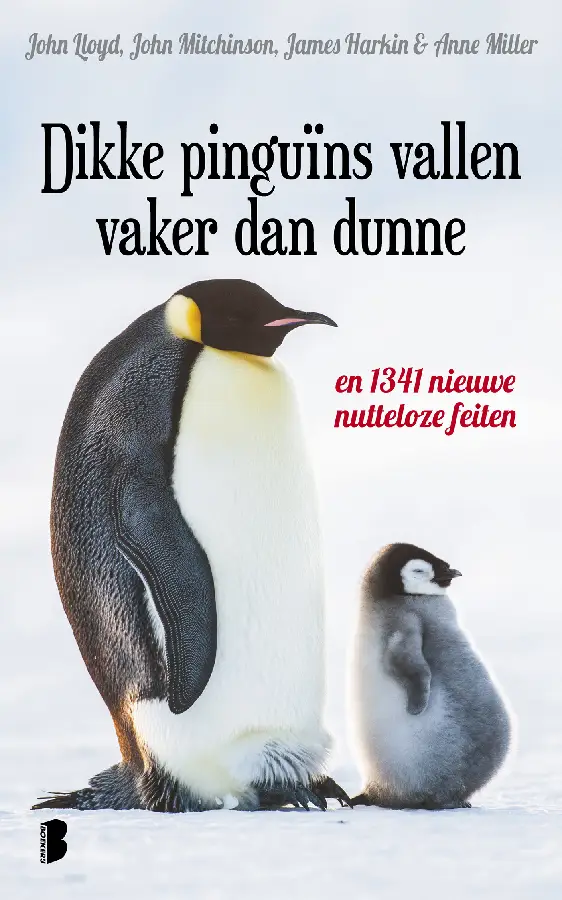 Dikke pinguïns vallen vaker dan dunne