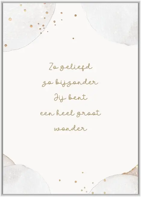 Setje 6 Minikaartjes Algemeen