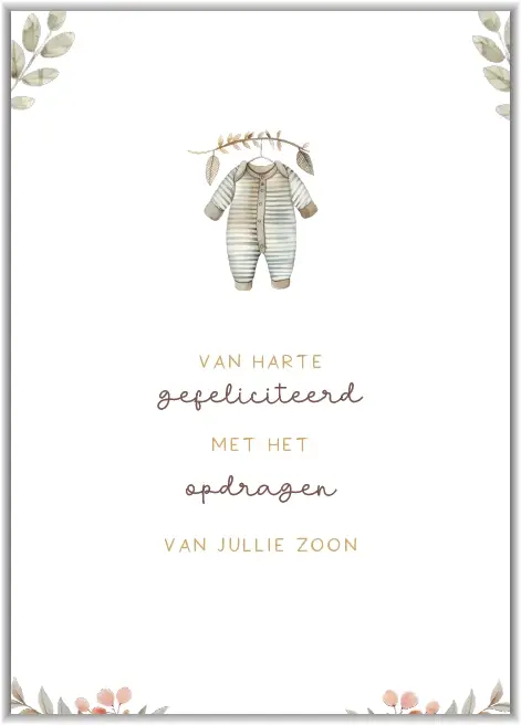 Opdragen zoon