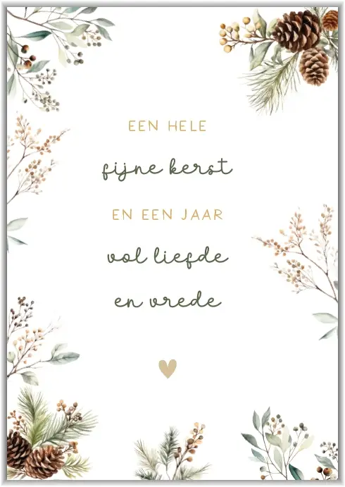 Een hele fijne kerst