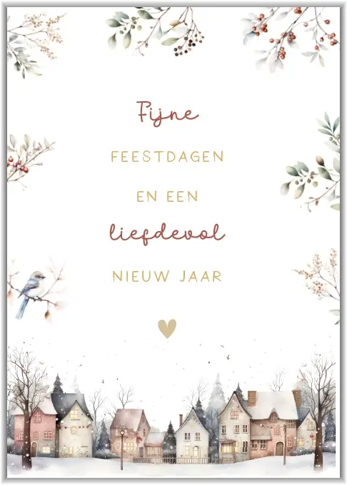 Fijne feestdagen