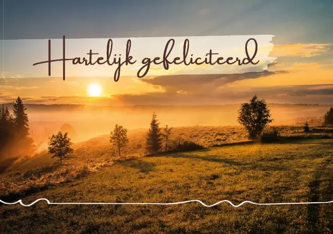 Gefeliciteerd