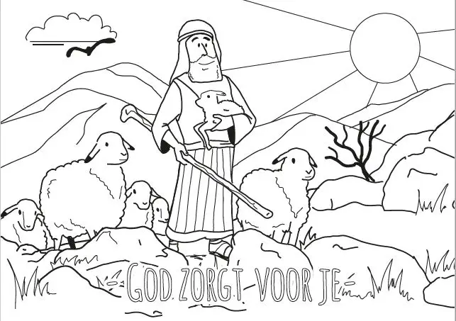 Kleurkaart God zorgt voor je