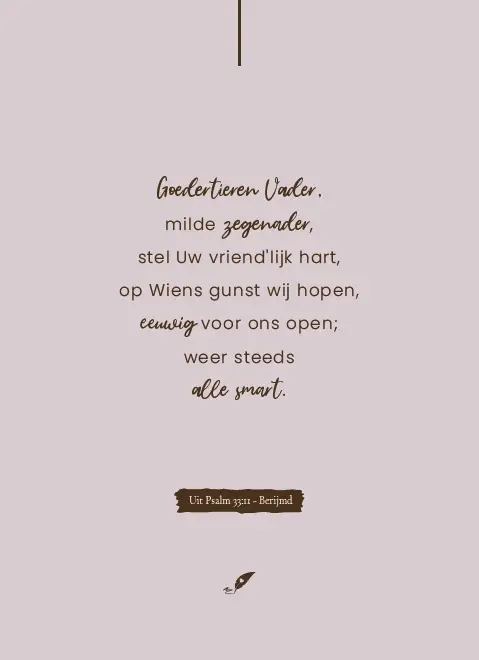Goedertieren Vader