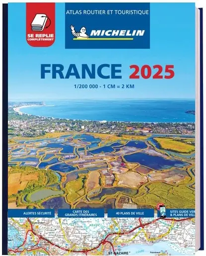 France 2025 - Tourist & Motoring Atlas Multi-flex