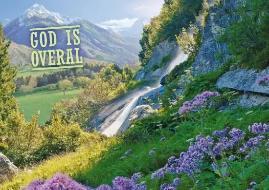 God is overal