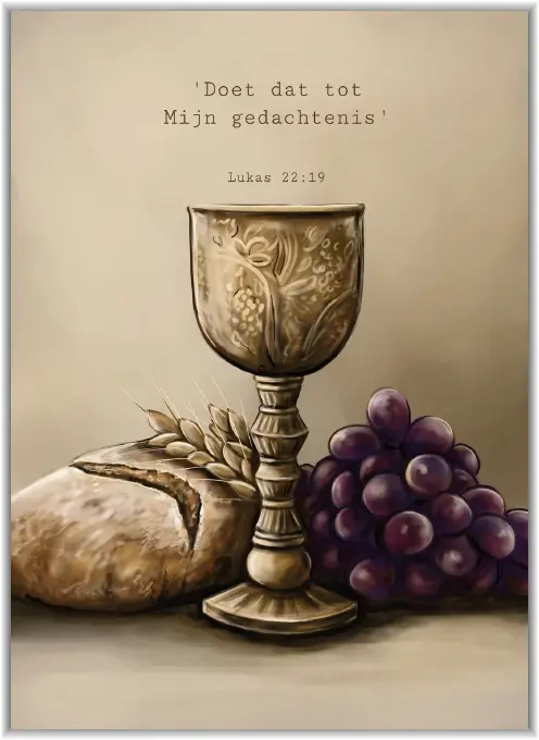 Mini kaart  Doet dat tot Mijn Gedachteni