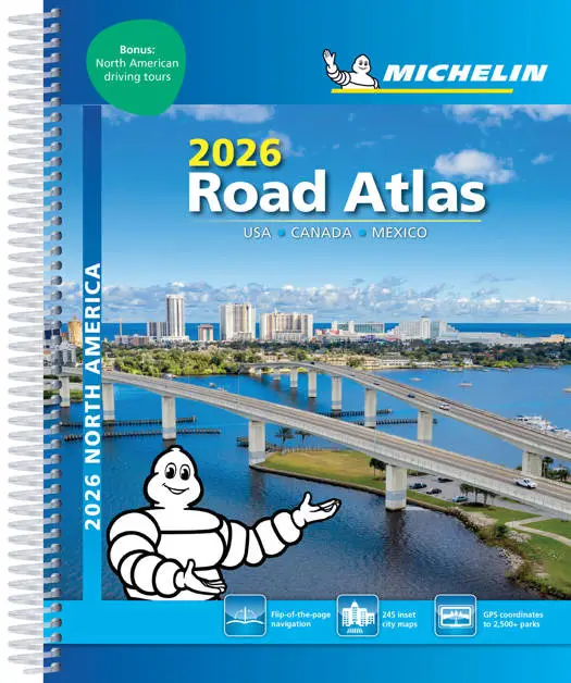 Michelin Wegenatlas USA, Canada, Mexico 2026