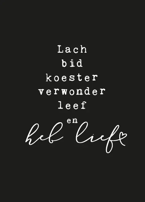 Lach bid koester