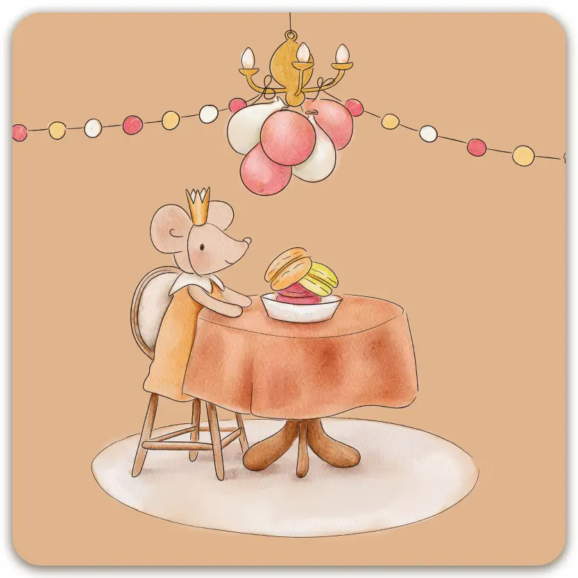 Blanco (zonder opdruk verjaardag )