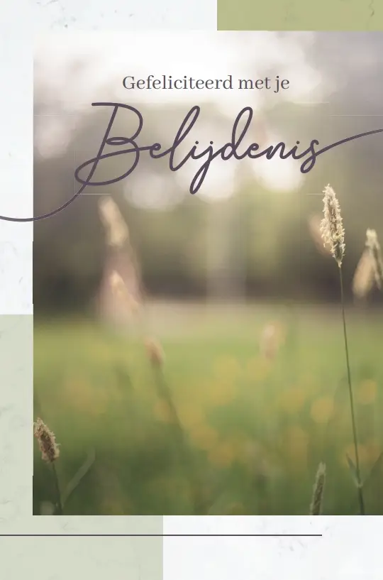 Wenskaart Gef. jullie Belijdenis