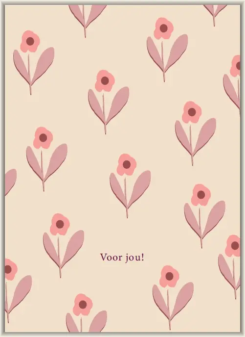 Voor jou!