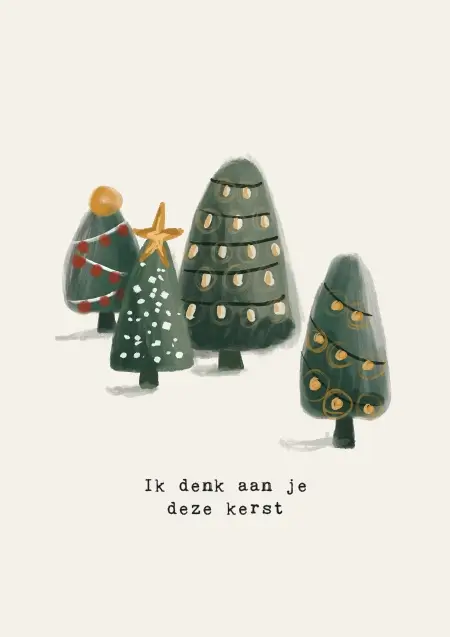 Ik denk aan je deze kerst