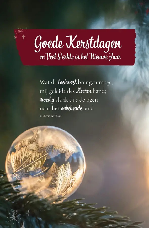 Wenskaart Goede/VS Wat de toekomst...