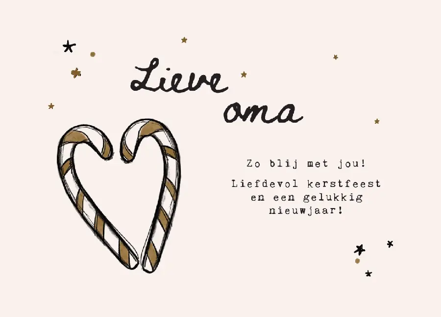 Lieve oma
