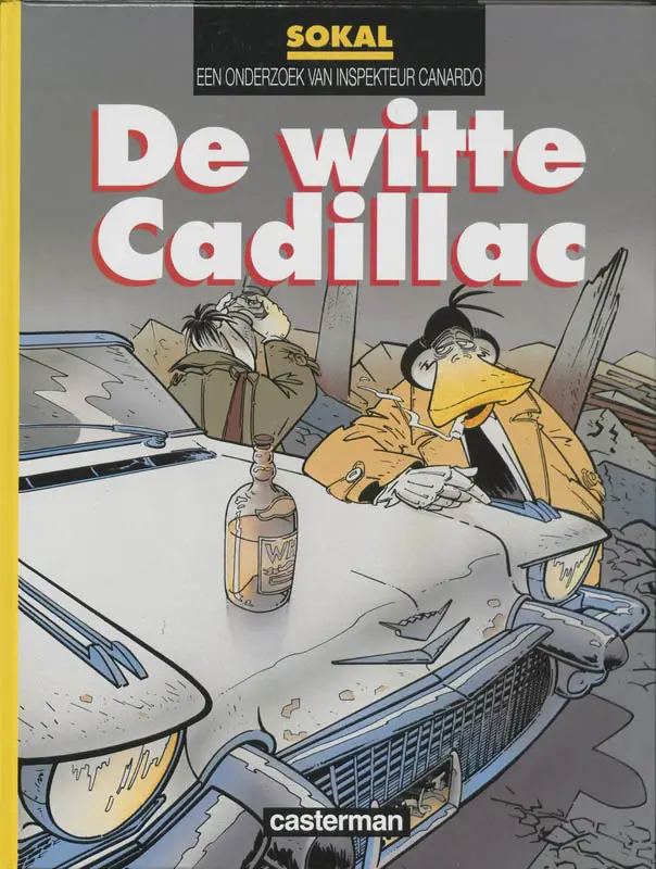 De witte cadillac / druk