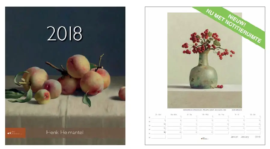 Maandnotitiekalender Henk Helmantel