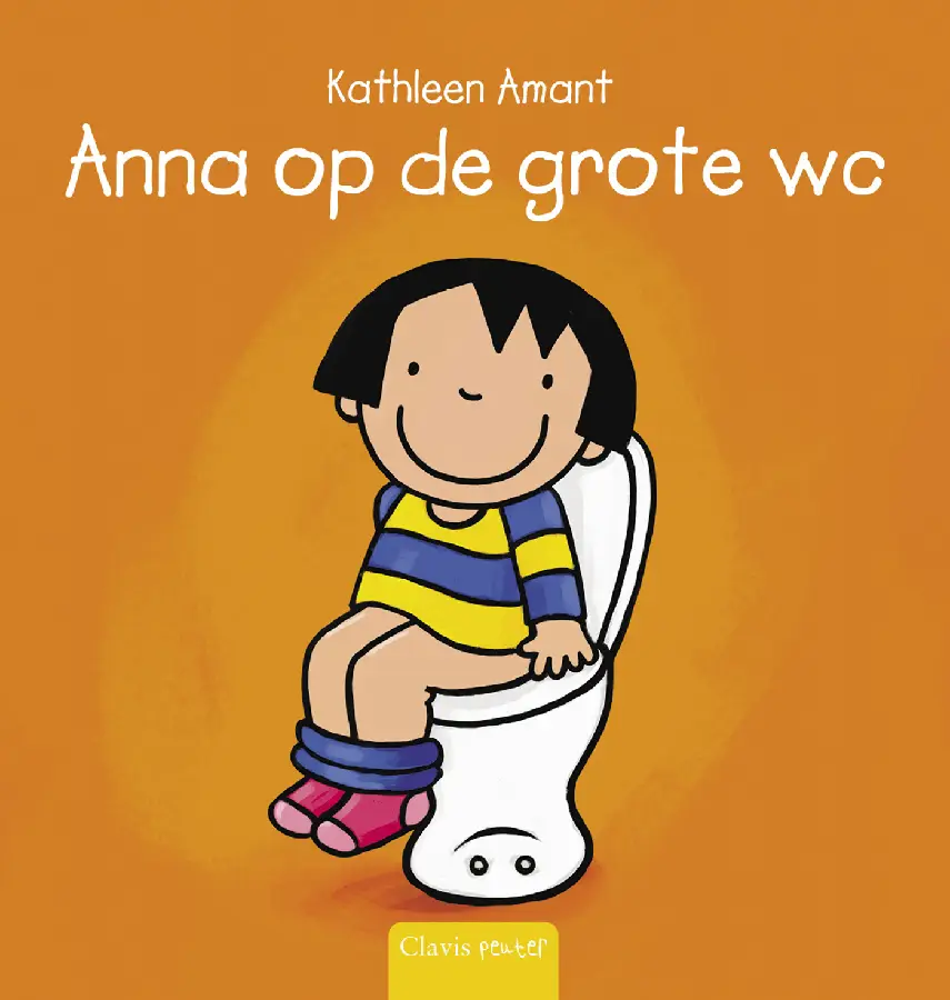 Op de grote wc