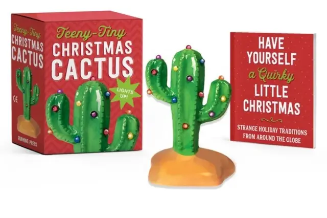 Teeny-Tiny Christmas Cactus: It Lights Up! [With Battery]