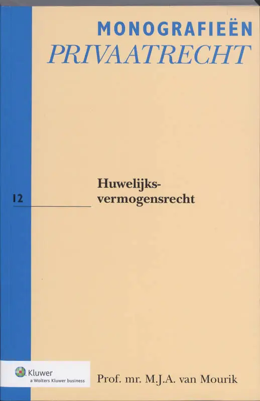 Huwelijksvermogensrecht /